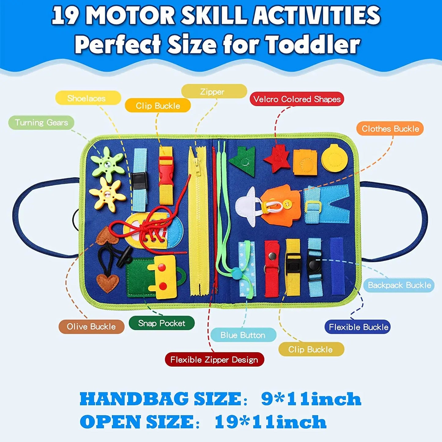 Montessori Sensory Play Board